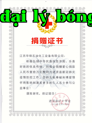 Chứng chỉ tài trợ
